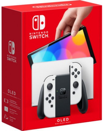Nintendo Switch Oled Baltas NAUDOTAS