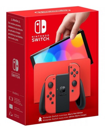 Nintendo Switch Oled Red Edition NAUJAS