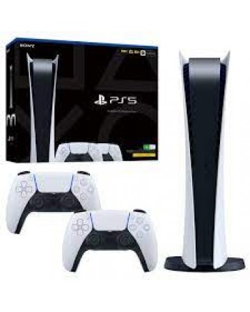 Sony Playstation 5 Digital Edition + Papildomas Dualsense NAUDOTAS ATSIĖMIMAS TIK VIETOJE 