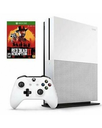 Xbox One Slim 500GB + Red Dead Redemption 2 NAUDOTAS