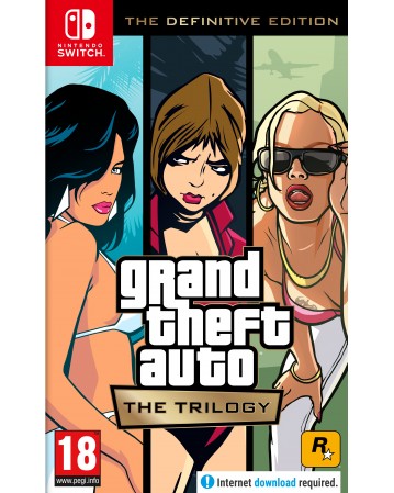 Grand Theft Auto The Trilogy Nintendo Switch NAUDOTAS