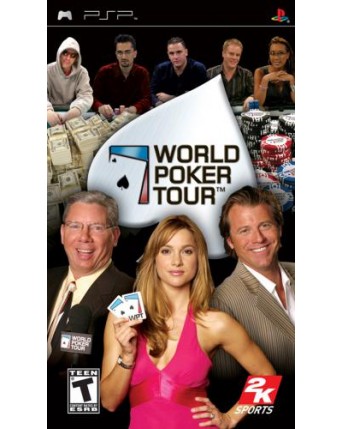 World poker Tour PSP NAUDOTAS