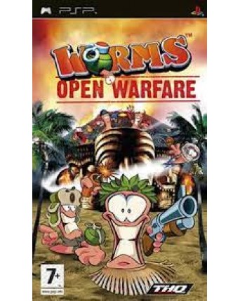 Worms Open Warfare PSp naudotas