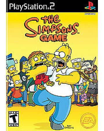 The Simpsons Game Ps2 NAUDOTAS