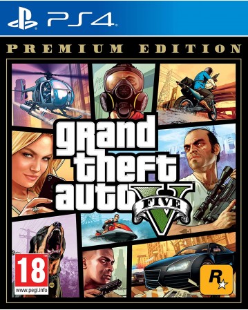 Grand Theft Auto V Premium Edition Ps4 NAUJAS