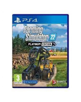 Farming Simulator 22 Platinum Edition Ps4 NAUDOTAS