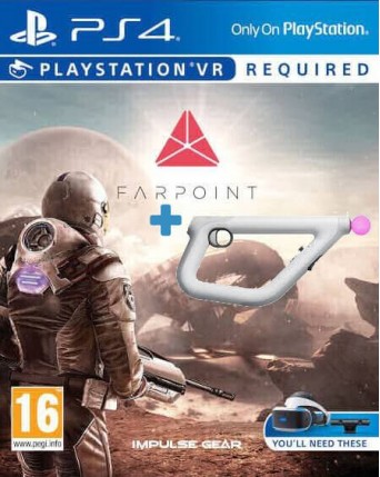 Farpoint PS VR ps4 NAUDOTAS