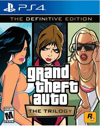 Grand Theft Auto The Trilogy Definitive Edition Ps4 NAUJAS