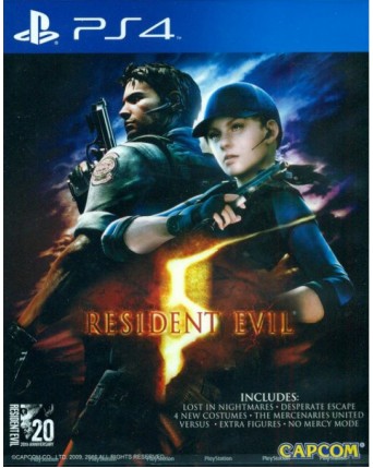 Resident Evil 5 Ps4 NAUDOTAS