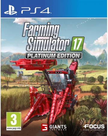 Farming Simulator 17 Platinum Edition Ps4 NAUDOTAS