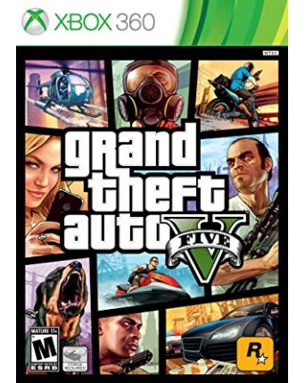 Grand Theft Auto V (GTA V)  Xbox 360 NAUDOTAS