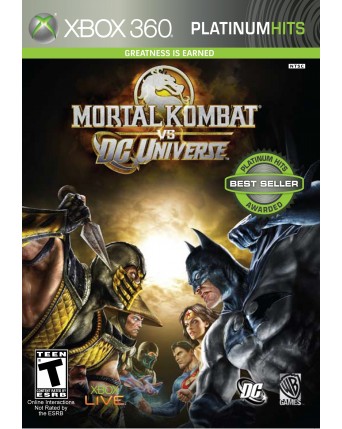 Mortal Kombat Vs Dc Universe Xbox 360 NAUDOTAS