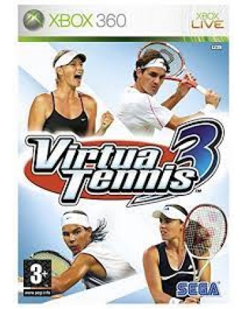 Virtua Tennis 3 Xbox 360 NAUDOTAS