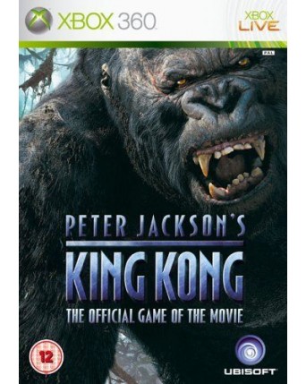 Peter Jacksons King Kong xbox 360 naudotas